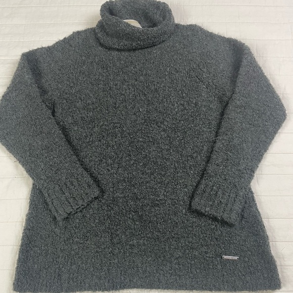 Michael Kors Sweaters - Michael Kors Charcoal Turtleneck Sweater Size Large